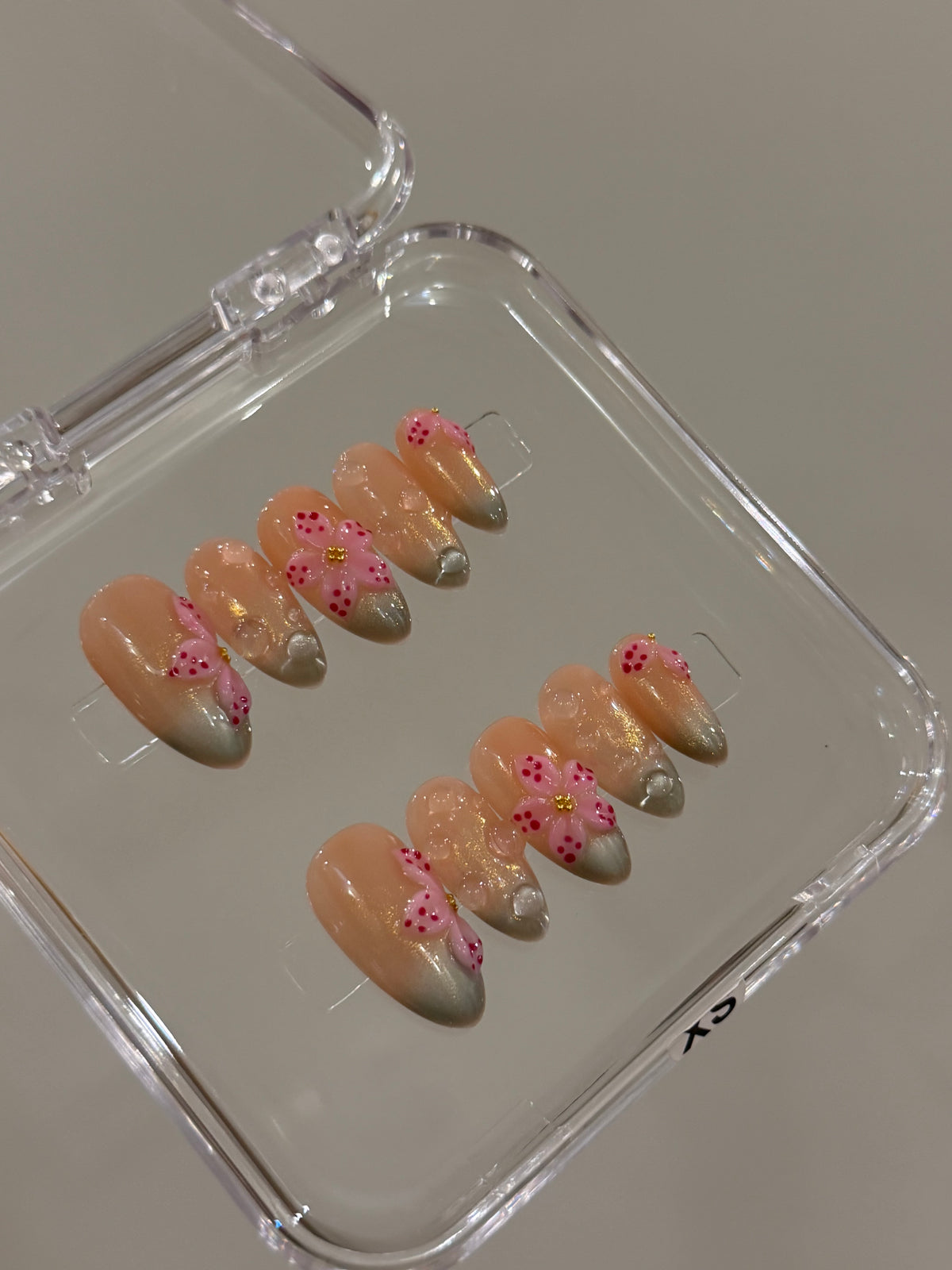 N375 Orchard Floral Nails