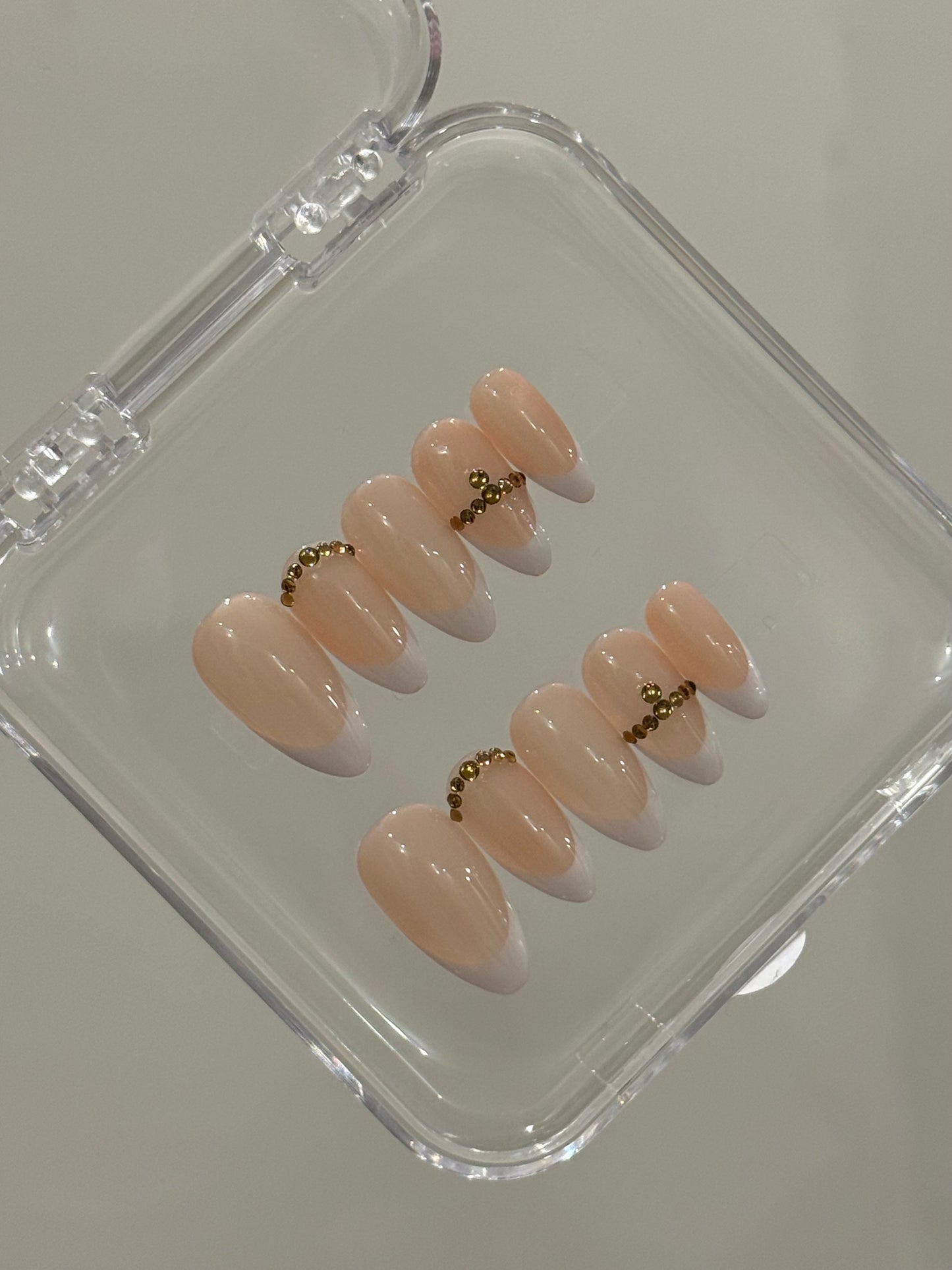 N201 Enchain French Nails