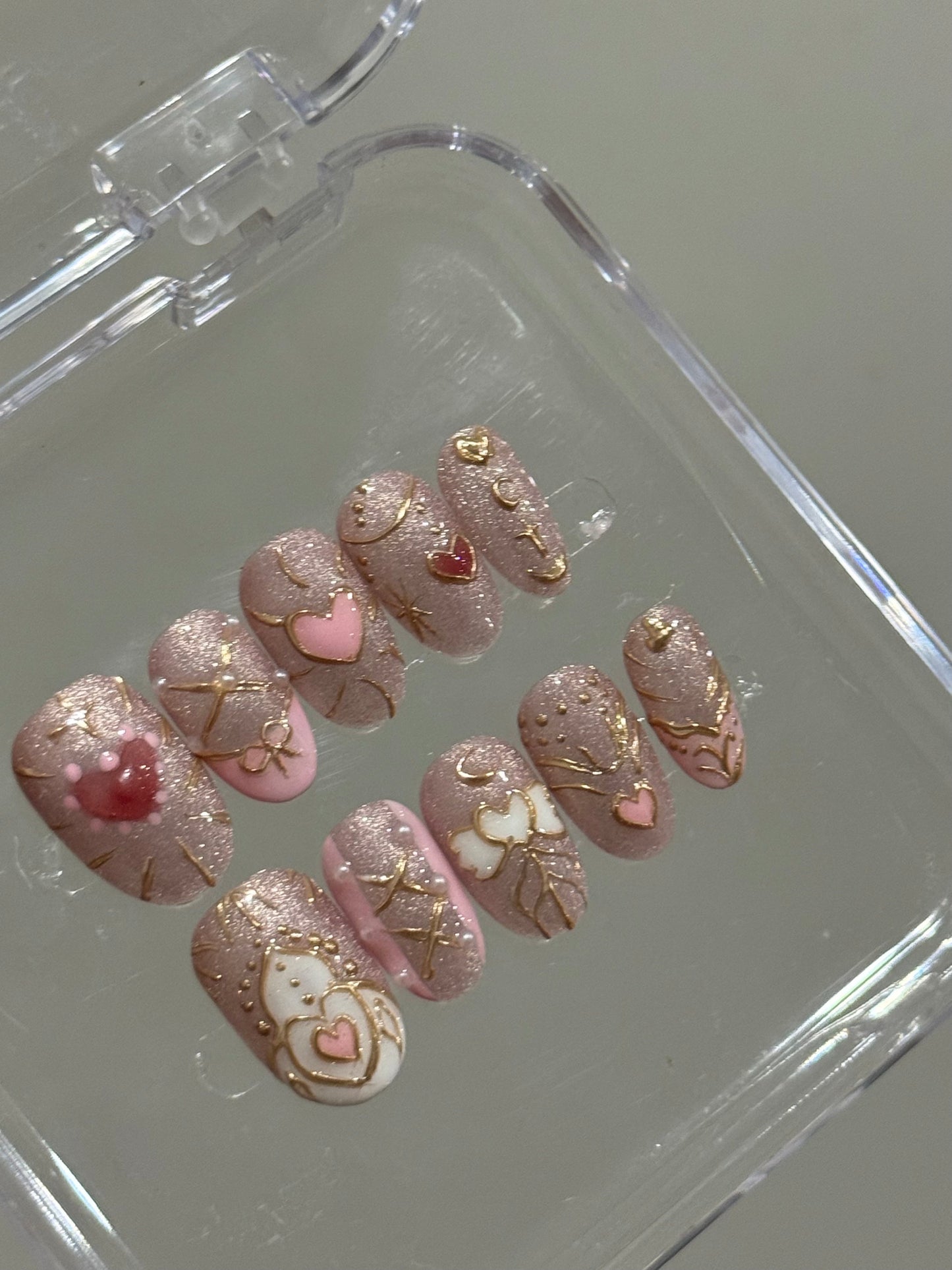N16 Ballet Bliss Nails Set
