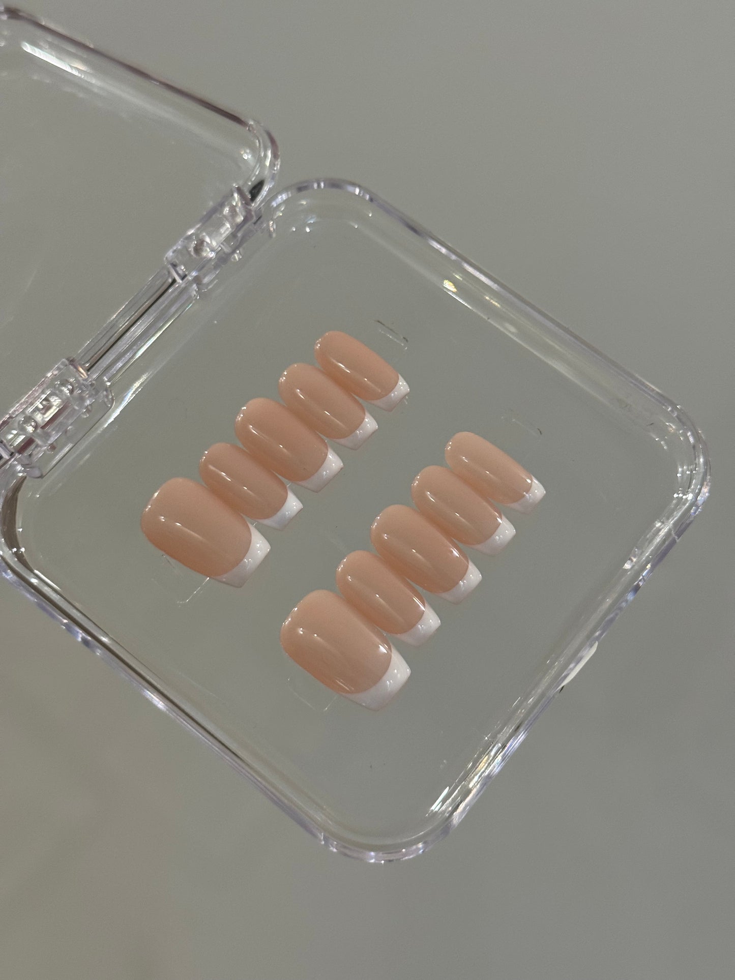 N260 Square French Nails