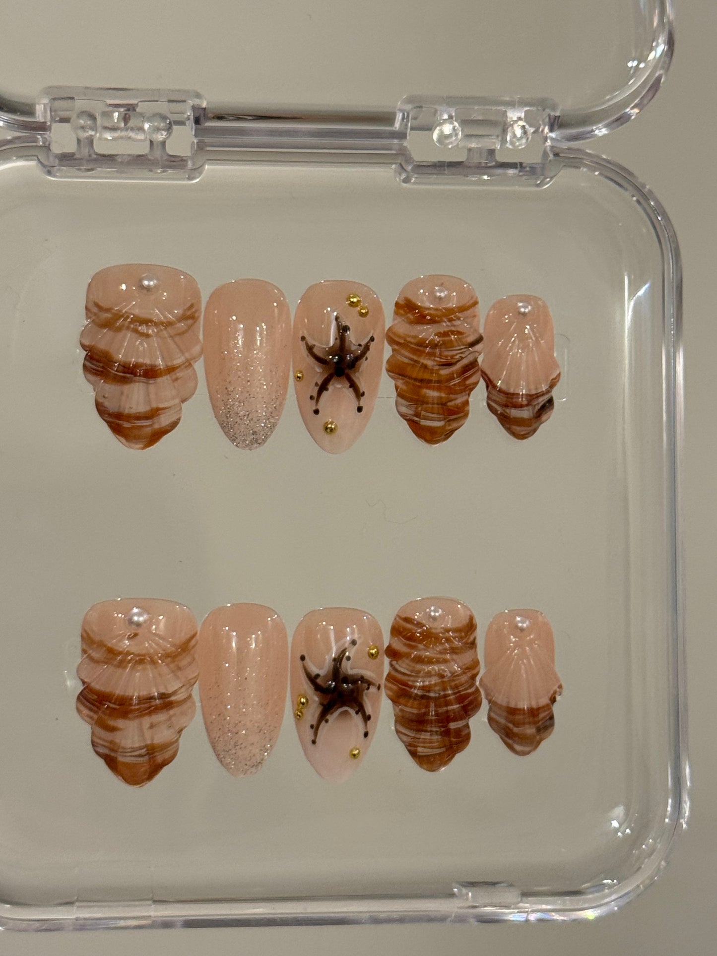 N133 Shelly Nails Set