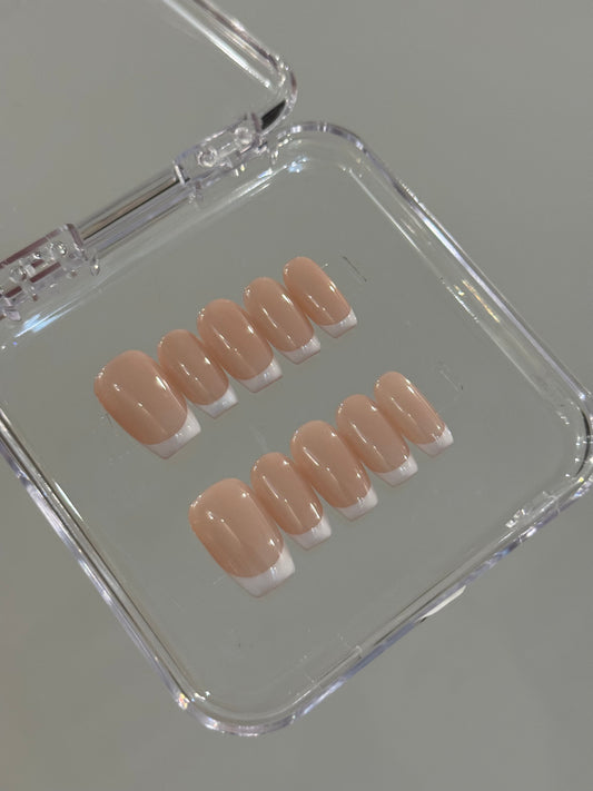 N260 Square French Nails