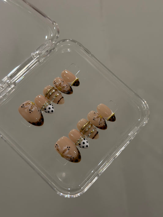 N441 Fall French Nails