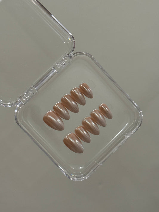 N204 Glazed ombre Nails