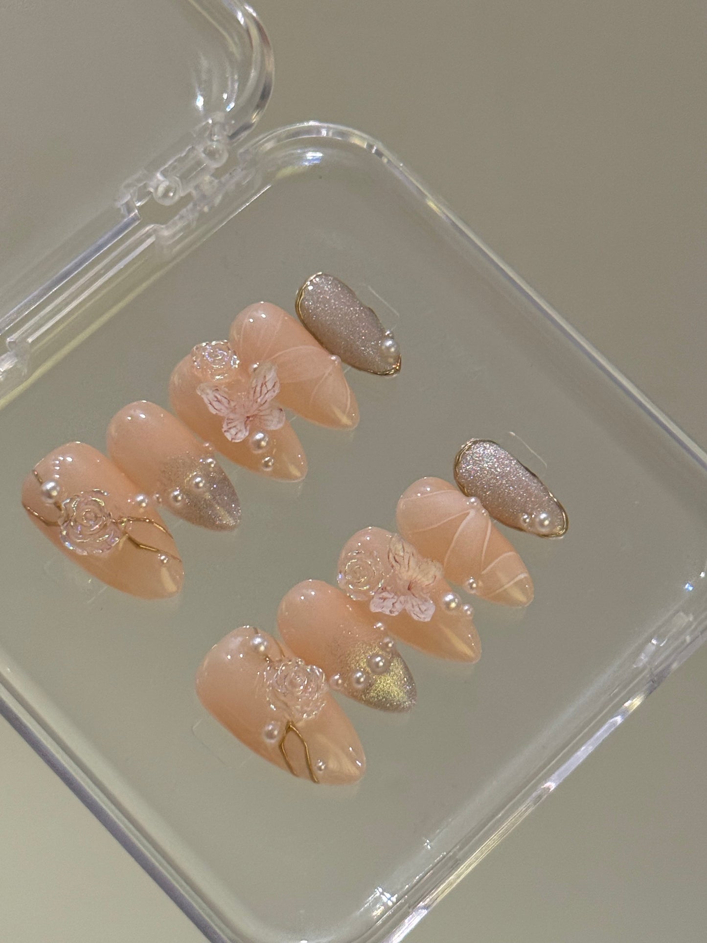 N73 Peachy Butterfly Set