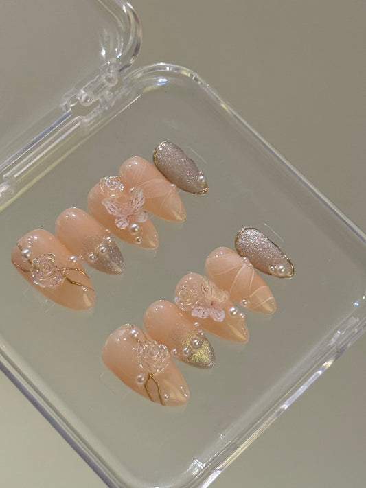 N73 Peachy Butterfly Set