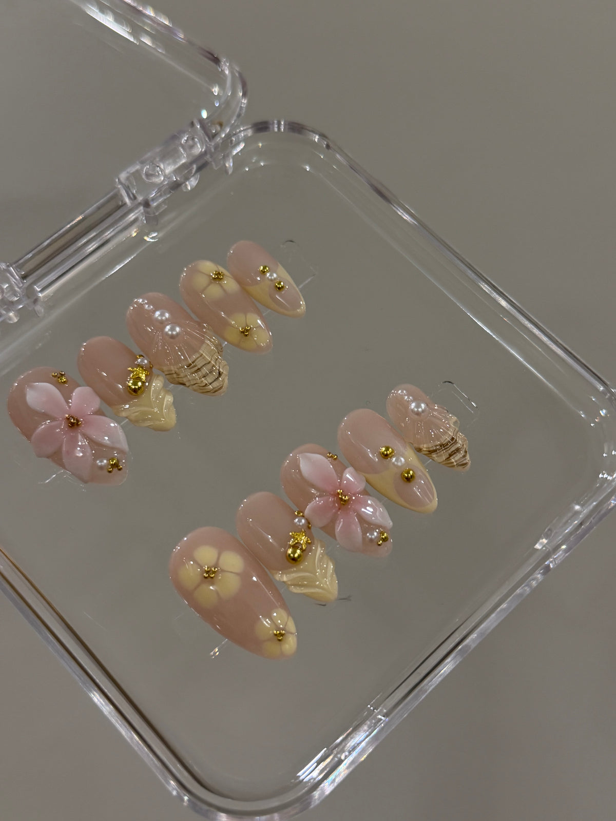 N366 Oceanic Pink Nails