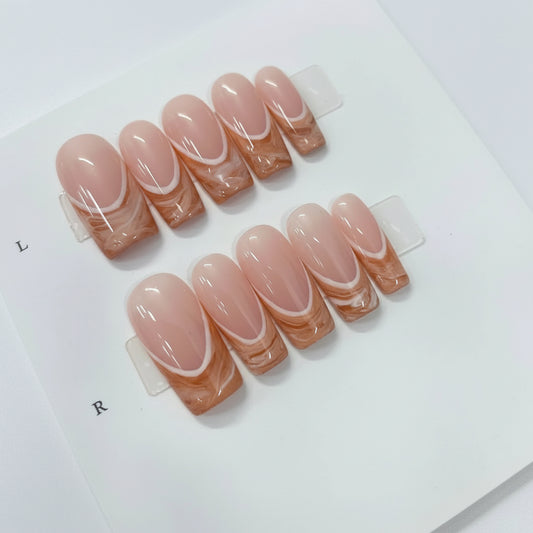 N119 Rusty Square Nails Set