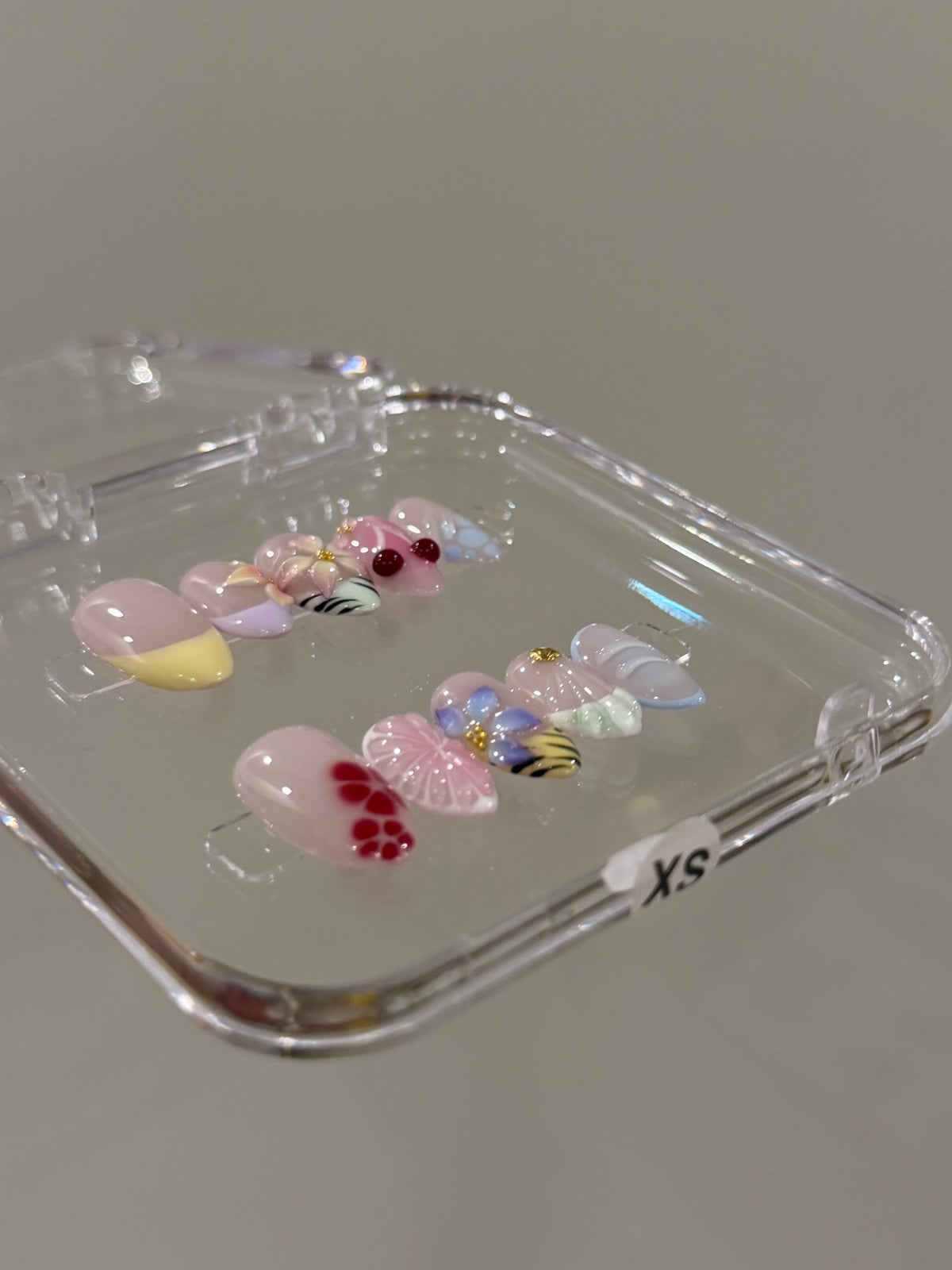 N367 Bloomed Garden Nails