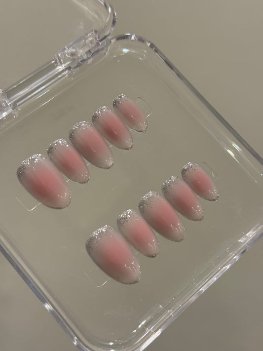 N233 Korean Ombre Nails