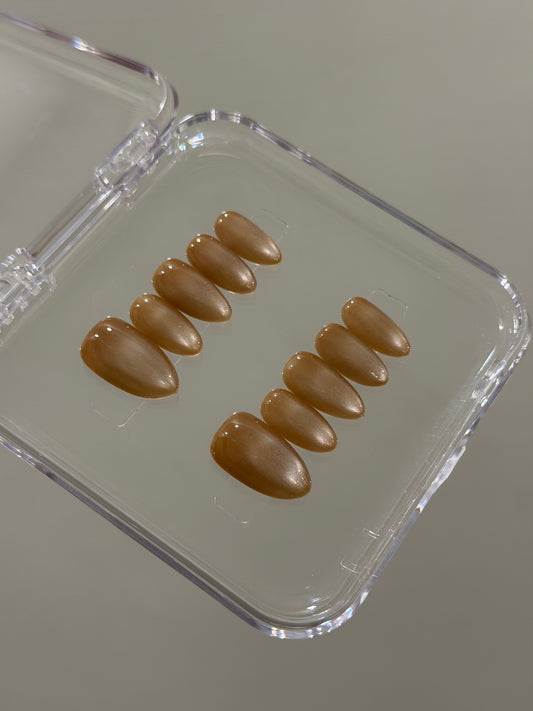N395 Suntan Nails