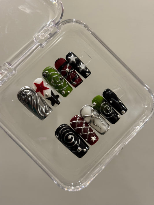 N355 Kpop Long Nails