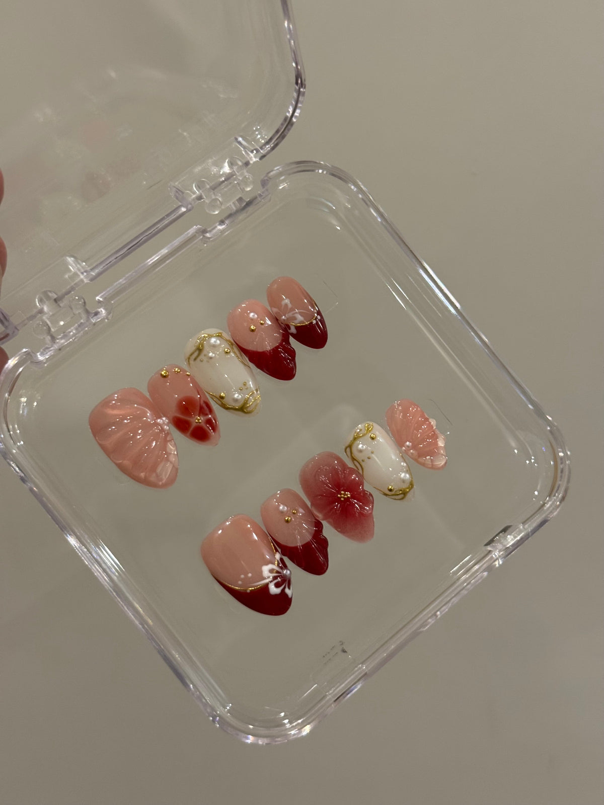 Ruby Nails Forfar N88 Short Ruby Nails Set – Honey Nails Lab