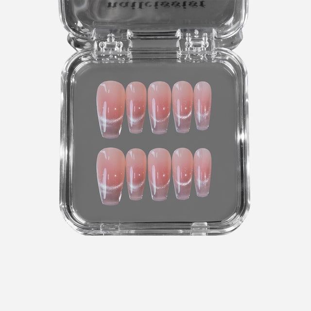 N18 Gloss Nude Nails Set