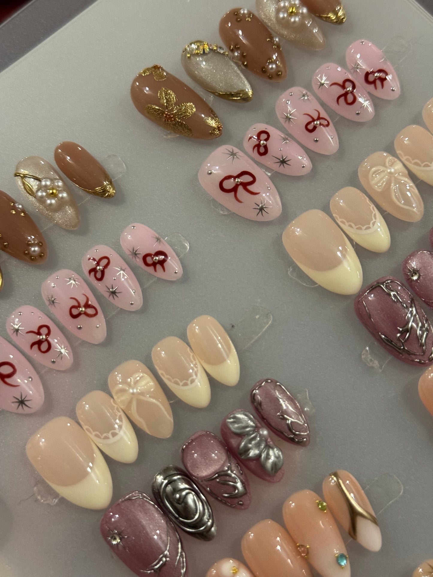 N205 Chloe Pink Nails