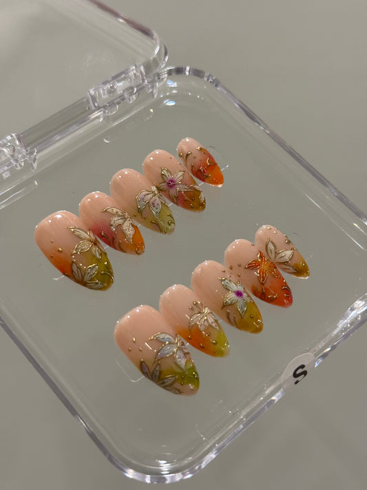 N249 Spring Bloom Nails